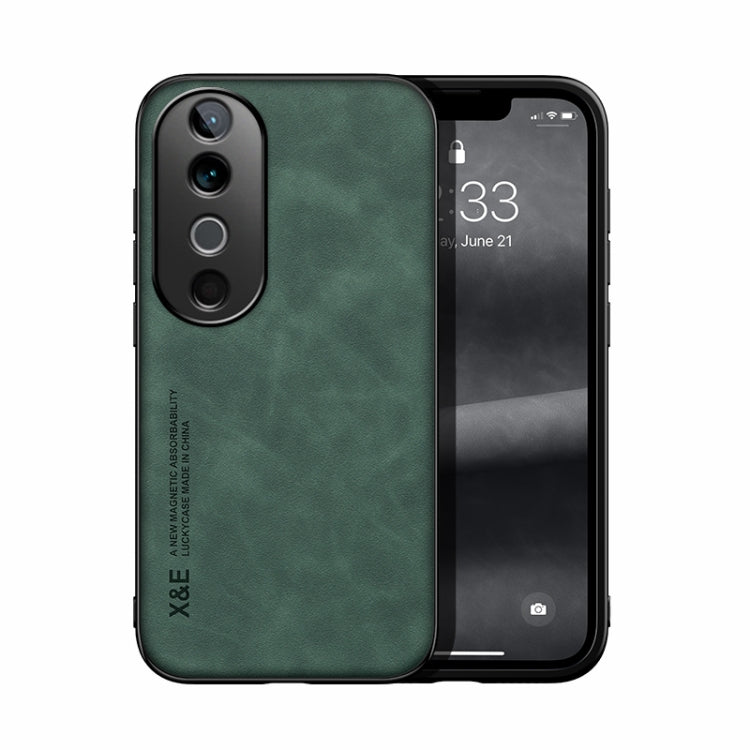 Skin Feel Magnetic Leather Back Phone Case, Series 1