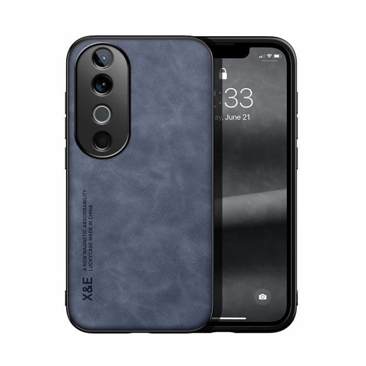 Skin Feel Magnetic Leather Back Phone Case, For vivo X200 Pro, For vivo Y300 Pro, For vivo V40 Lite, For vivo S19 Pro, For vivo S19, For vivo Y28 4G
