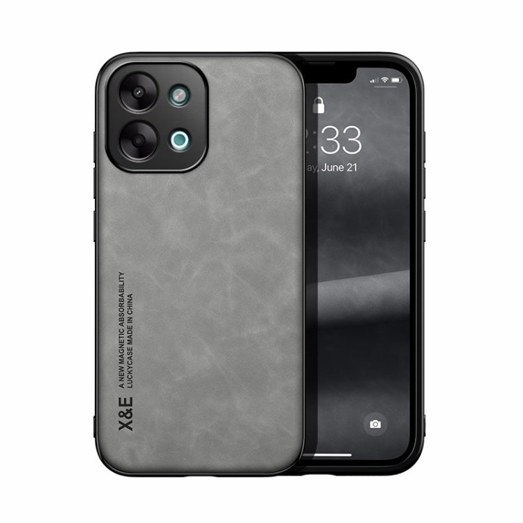 Skin Feel Magnetic Leather Back Phone Case, For vivo X200 Pro, For vivo Y300 Pro, For vivo V40 Lite, For vivo S19 Pro, For vivo S19, For vivo Y28 4G