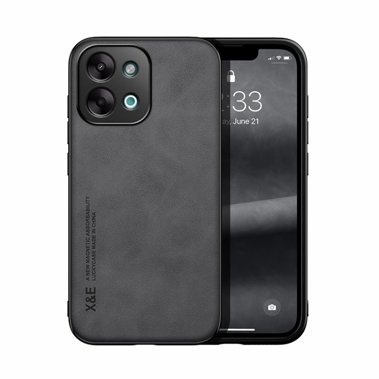Skin Feel Magnetic Leather Back Phone Case, For vivo X200 Pro, For vivo Y300 Pro, For vivo V40 Lite, For vivo S19 Pro, For vivo S19, For vivo Y28 4G