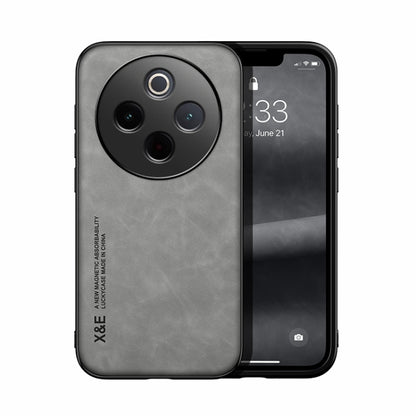 Skin Feel Magnetic Leather Back Phone Case, For vivo X200 Pro, For vivo Y300 Pro, For vivo V40 Lite, For vivo S19 Pro, For vivo S19, For vivo Y28 4G
