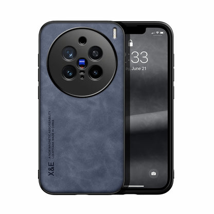 Skin Feel Magnetic Leather Back Phone Case, For vivo X200 Pro, For vivo Y300 Pro, For vivo V40 Lite, For vivo S19 Pro, For vivo S19, For vivo Y28 4G