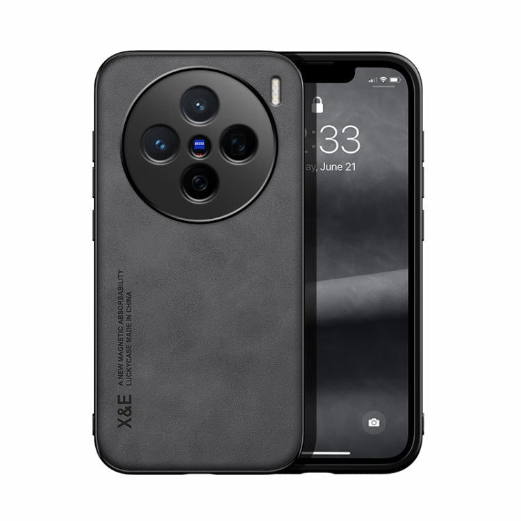 Skin Feel Magnetic Leather Back Phone Case, For vivo S20, For vivo S20 Pro, For vivo iQOO 13, For vivo Y19s, For vivo X200, For vivo X200 Pro mini