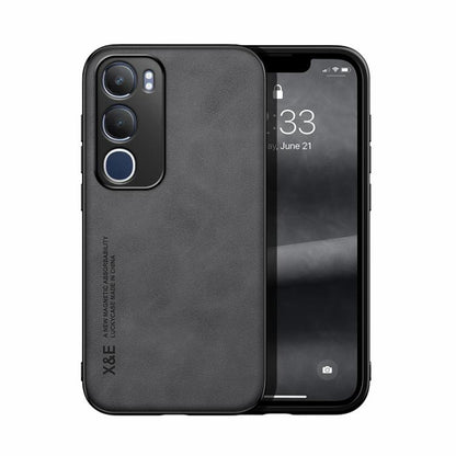 Skin Feel Magnetic Leather Back Phone Case, For vivo S20, For vivo S20 Pro, For vivo iQOO 13, For vivo Y19s, For vivo X200, For vivo X200 Pro mini
