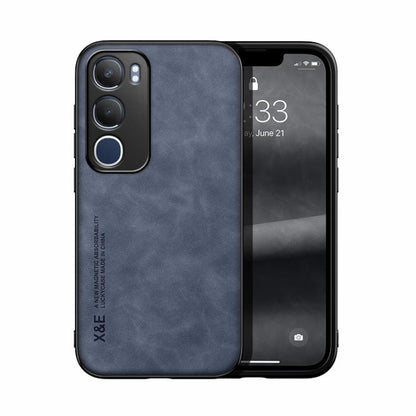 Skin Feel Magnetic Leather Back Phone Case, For vivo S20, For vivo S20 Pro, For vivo iQOO 13, For vivo Y19s, For vivo X200, For vivo X200 Pro mini