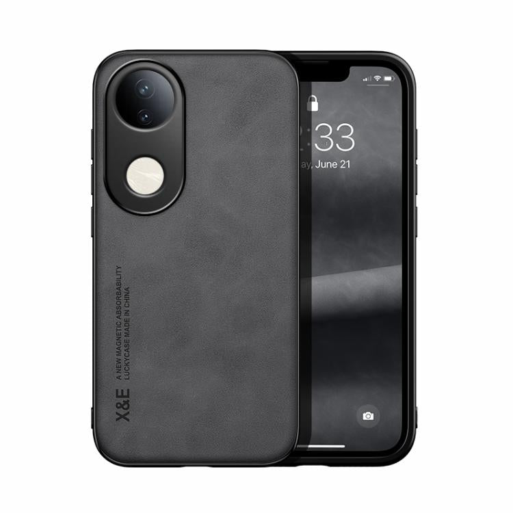 Skin Feel Magnetic Leather Back Phone Case, For vivo S20, For vivo S20 Pro, For vivo iQOO 13, For vivo Y19s, For vivo X200, For vivo X200 Pro mini