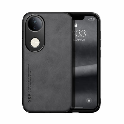 Skin Feel Magnetic Leather Back Phone Case, For vivo S20, For vivo S20 Pro, For vivo iQOO 13, For vivo Y19s, For vivo X200, For vivo X200 Pro mini