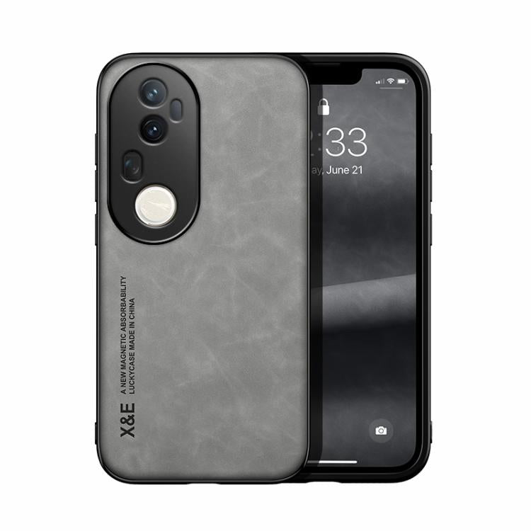 Skin Feel Magnetic Leather Back Phone Case, For vivo S20, For vivo S20 Pro, For vivo iQOO 13, For vivo Y19s, For vivo X200, For vivo X200 Pro mini