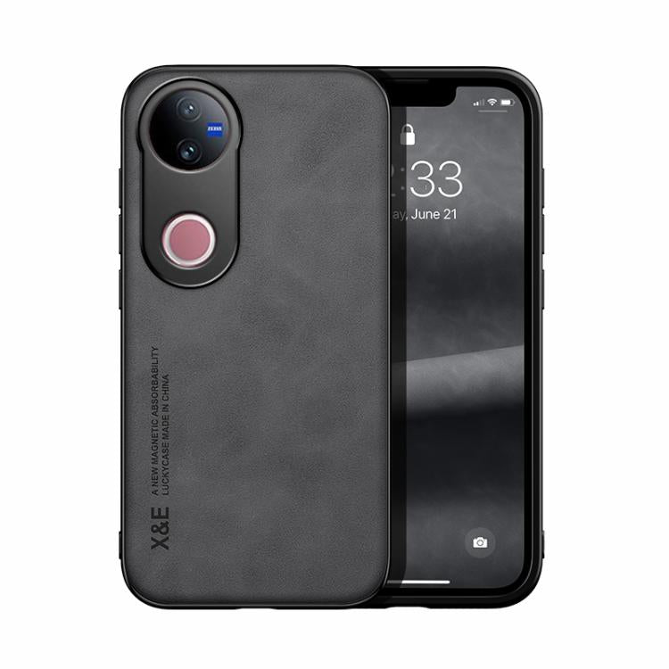 Skin Feel Magnetic Leather Back Phone Case, For vivo iQOO Z10 Turbo / Z10 Turbo Pro, For vivo X200s, For vivo X200 Ultra, For vivo V50 Lite 4G / 5G, For vivo Y29 4G, For vivo V50