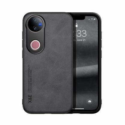 Skin Feel Magnetic Leather Back Phone Case, For vivo iQOO Z10 Turbo / Z10 Turbo Pro, For vivo X200s, For vivo X200 Ultra, For vivo V50 Lite 4G / 5G, For vivo Y29 4G, For vivo V50
