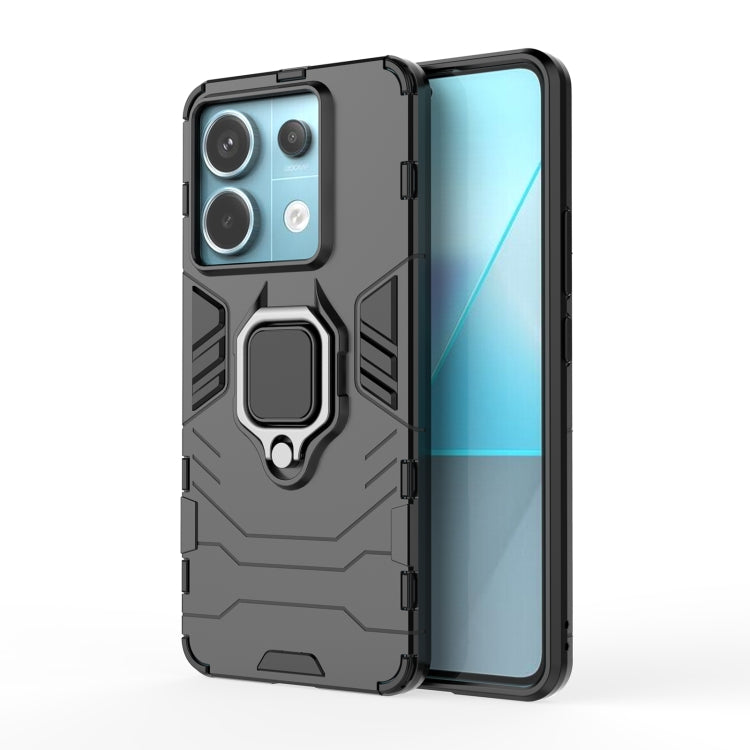 Shockproof PC + TPU Holder Phone Case