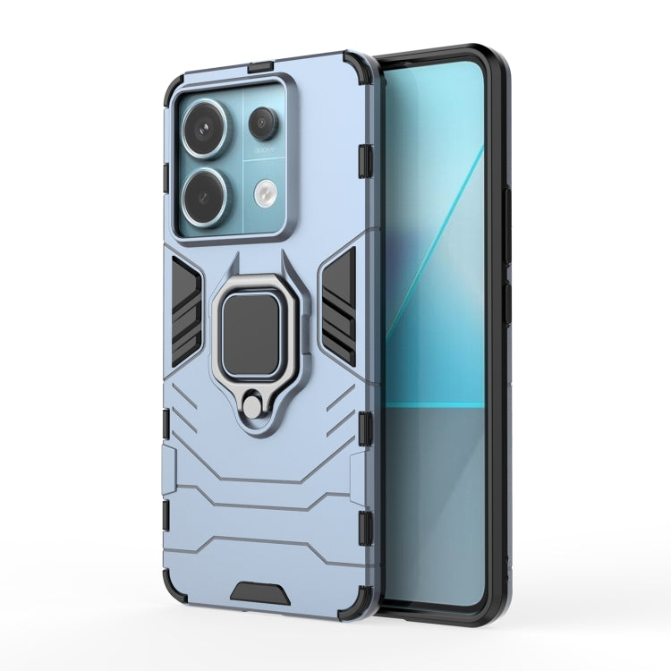Shockproof PC + TPU Holder Phone Case