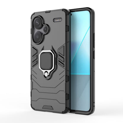 Shockproof PC + TPU Holder Phone Case