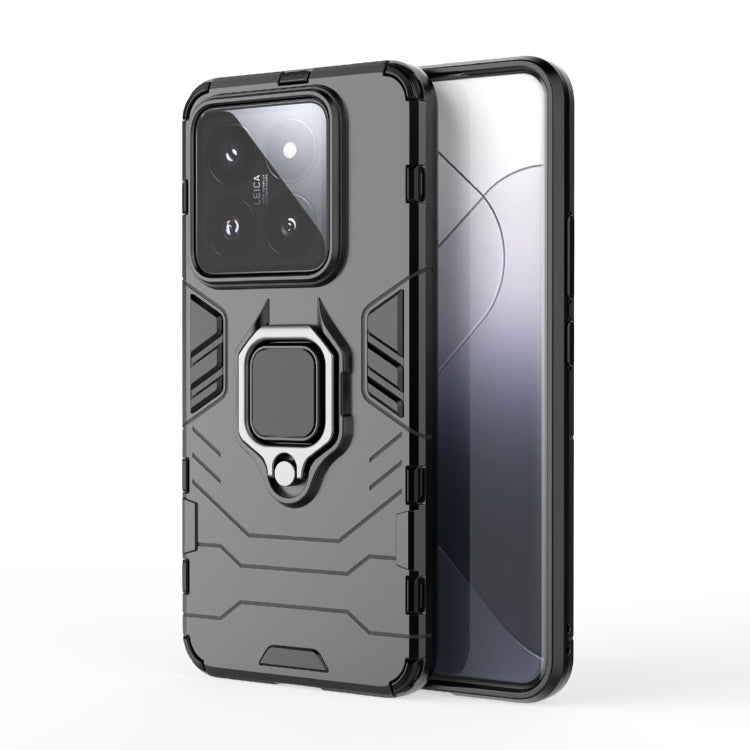 Shockproof PC + TPU Holder Phone Case