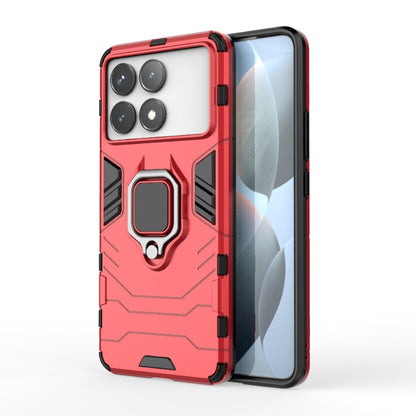 Shockproof PC + TPU Holder Phone Case
