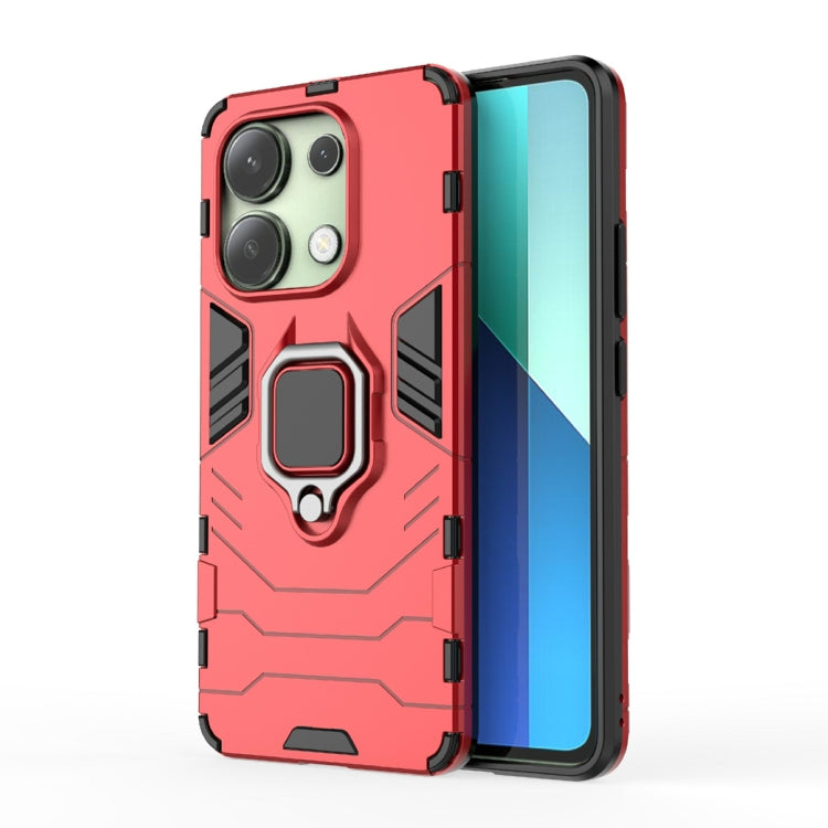 Shockproof PC + TPU Holder Phone Case