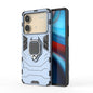 Shockproof PC + TPU Holder Phone Case
