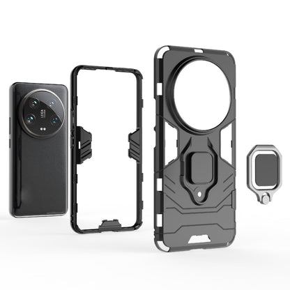 Shockproof PC + TPU Holder Phone Case
