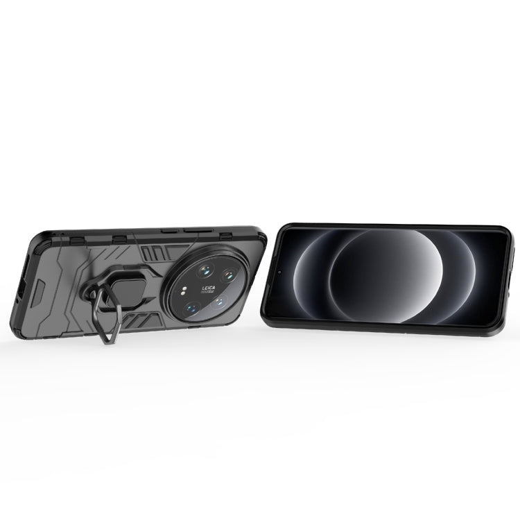 Shockproof PC + TPU Holder Phone Case