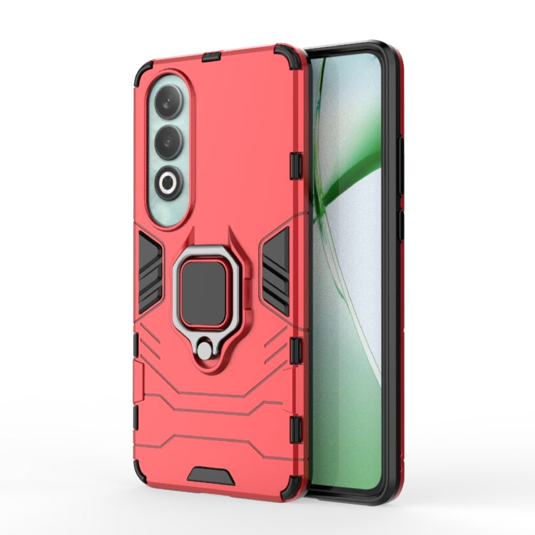 Shockproof PC + TPU Holder Phone Case