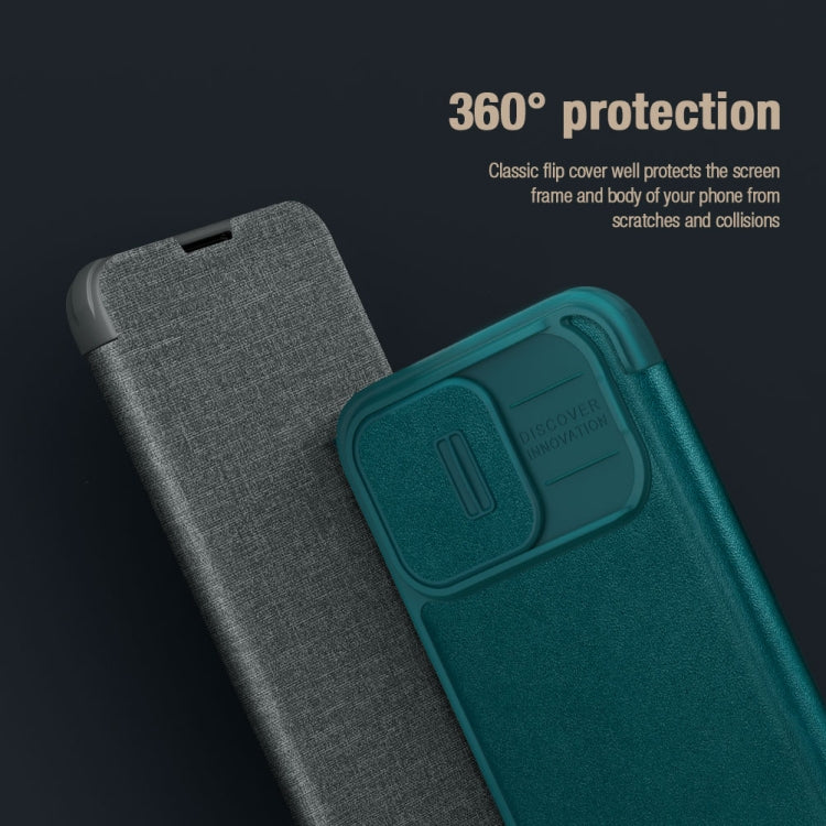 NILLKIN QIN Series Pro Plain Leather Phone Case