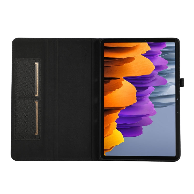 Horizontal Flip TPU + Fabric PU Leather Tablet Case