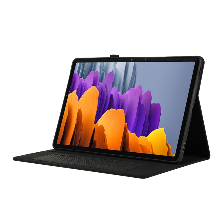 Fabric Texture Horizontal Flip Leather Tablet Case