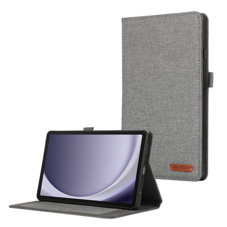 Fabric Texture Horizontal Flip Leather Tablet Case