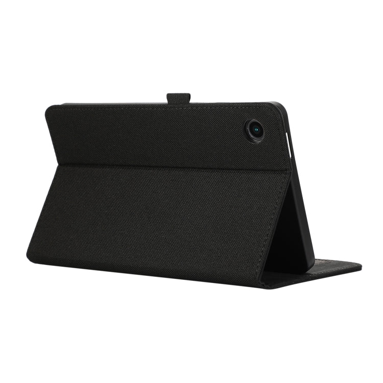 Fabric Texture Horizontal Flip Leather Tablet Case