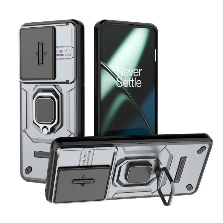 Sliding Camshield TPU + PC Shockproof Phone Case with Holder, Series 2