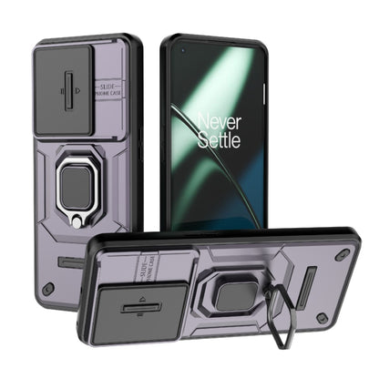 Sliding Camshield TPU + PC Shockproof Phone Case with Holder