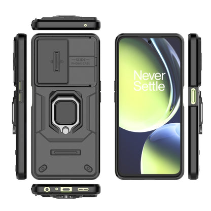 Sliding Camshield TPU + PC Shockproof Phone Case with Holder
