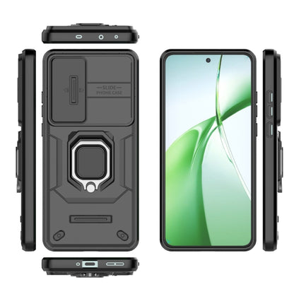 Sliding Camshield TPU + PC Shockproof Phone Case with Holder