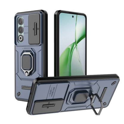 Sliding Camshield TPU + PC Shockproof Phone Case with Holder