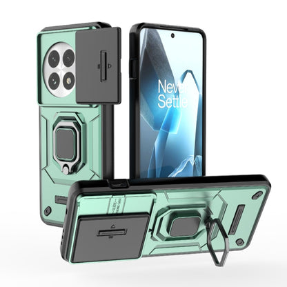 Sliding Camshield TPU + PC Shockproof Phone Case with Holder, For OnePlus 13 5G, For OnePlus Nord 4 5G Global, For OnePlus Ace 3 Pro 5G, For OnePlus ACE 3V