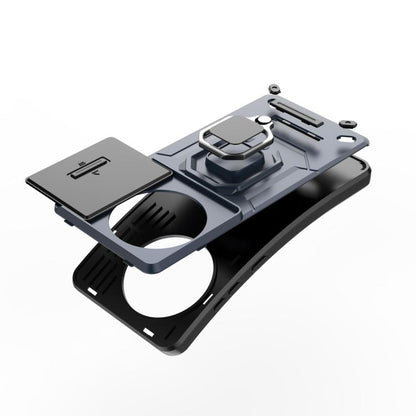 Sliding Camshield TPU + PC Shockproof Phone Case with Holder, For OnePlus Ace 5 / Ace 5 Pro, For OnePlus 13 5G, For OnePlus Nord 4 5G Global, For OnePlus Ace 3 Pro 5G