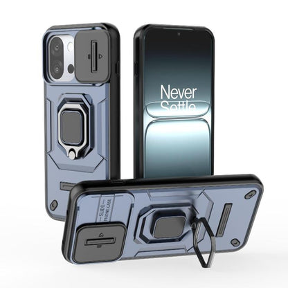 Sliding Camshield TPU + PC Shockproof Phone Case with Holder, For OnePlus Ace 5 Ultra / Nord 5, For OnePlus Ace 5 Racing / Nord CE5, For OnePlus 13T 5G, For OnePlus Ace 5 / Ace 5 Pro