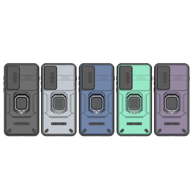 Sliding Camshield TPU + PC Shockproof Phone Case with Holder, For OnePlus Ace 5 Ultra / Nord 5, For OnePlus Ace 5 Racing / Nord CE5, For OnePlus 13T 5G, For OnePlus Ace 5 / Ace 5 Pro