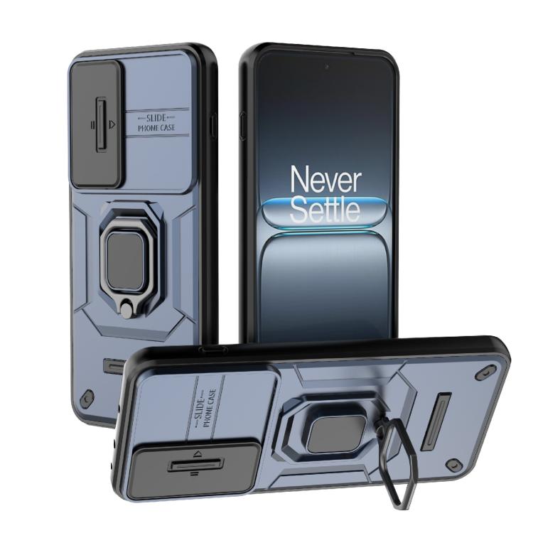 Sliding Camshield TPU + PC Shockproof Phone Case with Holder, For OnePlus Ace 5 Ultra / Nord 5, For OnePlus Ace 5 Racing / Nord CE5, For OnePlus 13T 5G, For OnePlus Ace 5 / Ace 5 Pro