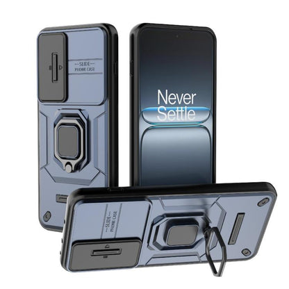 Sliding Camshield TPU + PC Shockproof Phone Case with Holder, For OnePlus Ace 5 Ultra / Nord 5, For OnePlus Ace 5 Racing / Nord CE5, For OnePlus 13T 5G, For OnePlus Ace 5 / Ace 5 Pro