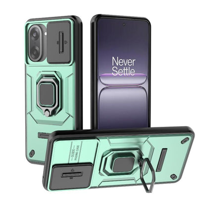 Sliding Camshield TPU + PC Shockproof Phone Case with Holder, For OnePlus Ace 5 Ultra / Nord 5, For OnePlus Ace 5 Racing / Nord CE5, For OnePlus 13T 5G, For OnePlus Ace 5 / Ace 5 Pro