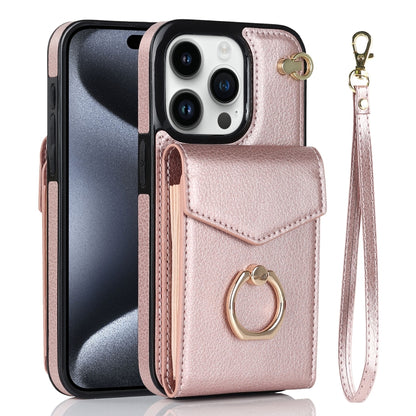 Ring Holder RFID Card Slot Phone Case, For iPhone 16, For iPhone 15 Pro Max, For iPhone 15 Pro, For iPhone 15 Plus