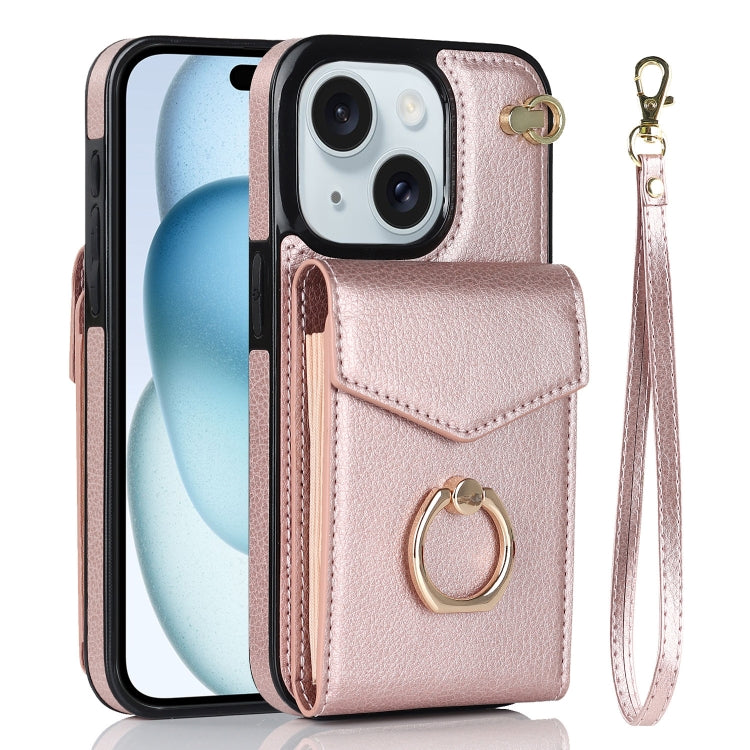 Ring Holder RFID Card Slot Phone Case, For iPhone 16, For iPhone 15 Pro Max, For iPhone 15 Pro, For iPhone 15 Plus