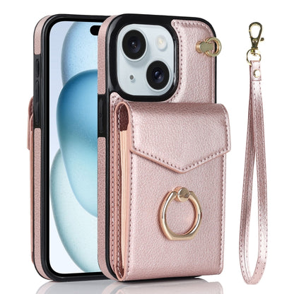 Ring Holder RFID Card Slot Phone Case, For iPhone 16, For iPhone 15 Pro Max, For iPhone 15 Pro, For iPhone 15 Plus