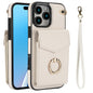 Ring Holder RFID Card Slot Phone Case, For iPhone Air, For iPhone 16 Pro Max, For iPhone 16 Pro, For iPhone 16 Plus