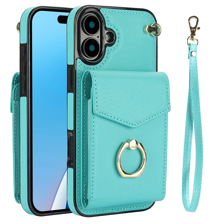 Ring Holder RFID Card Slot Phone Case, For iPhone 16, For iPhone 15 Pro Max, For iPhone 15 Pro, For iPhone 15 Plus