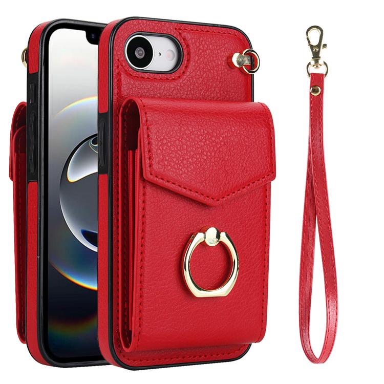 Ring Holder RFID Card Slot Phone Case, For iPhone 18 Pro / 17 Pro, For iPhone 18 Pro Max / 17 Pro Max, For iPhone 17e / 16e, For iPhone 17