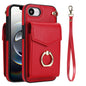Ring Holder RFID Card Slot Phone Case, For iPhone 18 Pro / 17 Pro, For iPhone 18 Pro Max / 17 Pro Max, For iPhone 17e / 16e, For iPhone 17