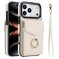 Ring Holder RFID Card Slot Phone Case, For iPhone 17 Pro Max, For iPhone 17 Pro, For iPhone 17, For iPhone Air