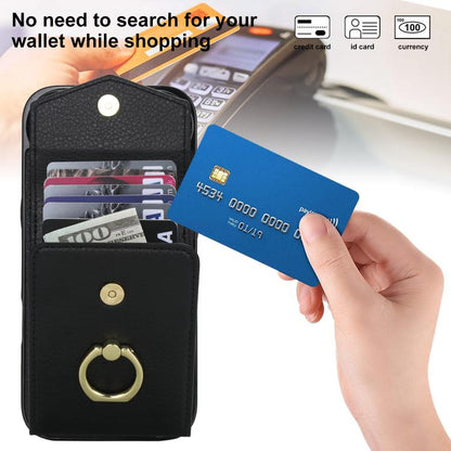 Ring Holder RFID Card Slot Phone Case, For iPhone Air, For iPhone 16 Pro Max, For iPhone 16 Pro, For iPhone 16 Plus